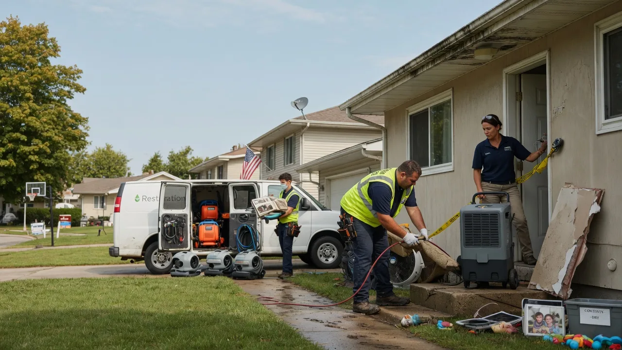 Water Damage Restoration in Fullerton, CA near me